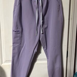 Lavender Women's Fig Jogger Scrub Pants